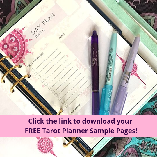 Tarot Planner FREE Sample Pages